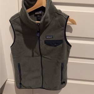 Patagonia Gray Fleece Vest